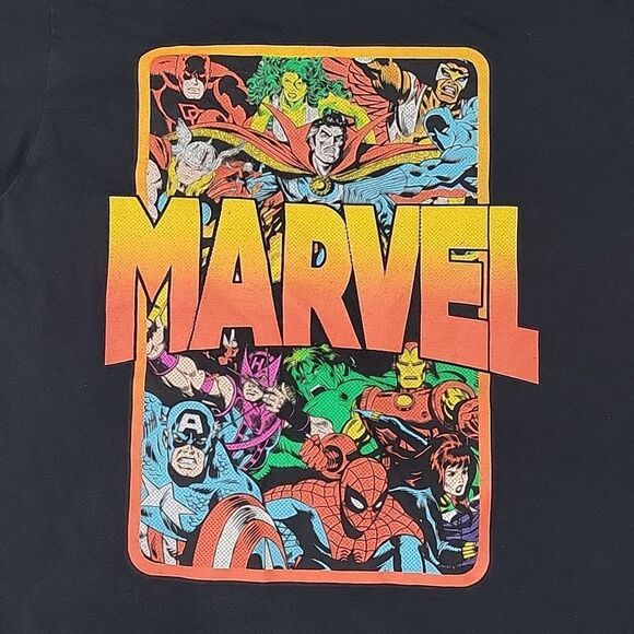 MARVEL MENS SUPERHEROES TEE SIZE SMALL - Picture 2 of 4